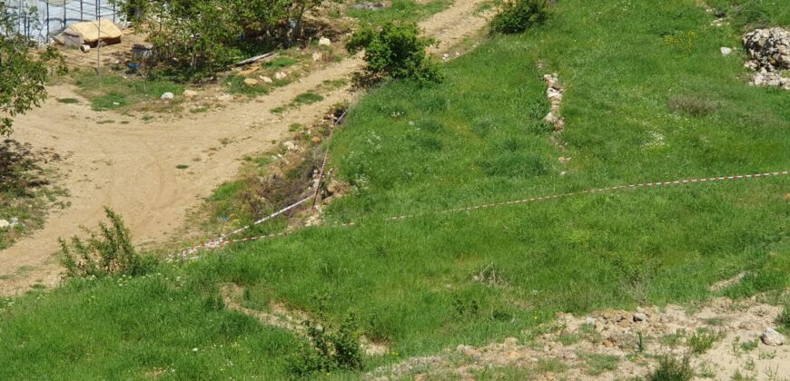Mtein zaarour land 1,040 sqm for sale panoramic view #6702