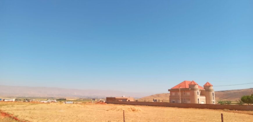 deir el ahmar baalbek, fenced land 12,598 sqm for sale #6717
