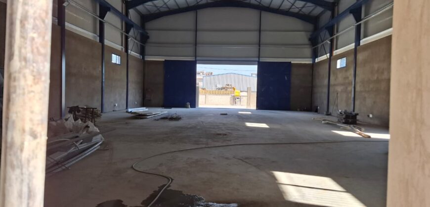 madine el sinayia hangar 655 sqm on a land 1050 sqm for rent #6732