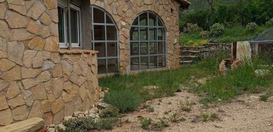 Spain Get your residency! rural house in the heart of nature with land 007145