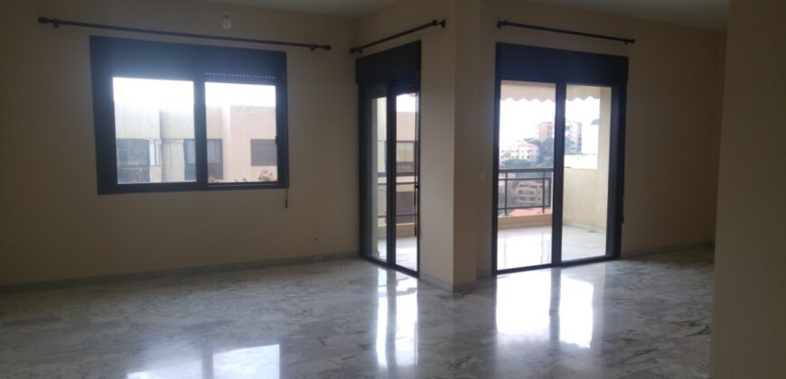 bsalim apartment 200 sqm + terrace for rent, shared pool & green area #6750