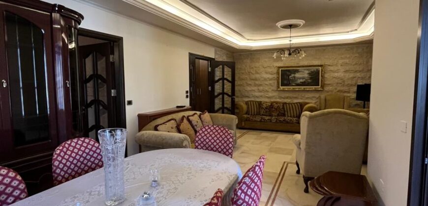 zahle apartment fully furnished with Free electricity Ref # 6752