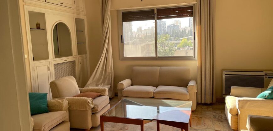 Achrafieh fully furnished spacious apartment 250 sqm for rent #6753