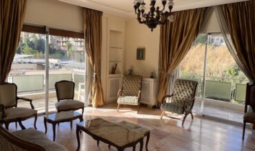 Achrafieh fully furnished spacious apartment 250 sqm for rent #6753