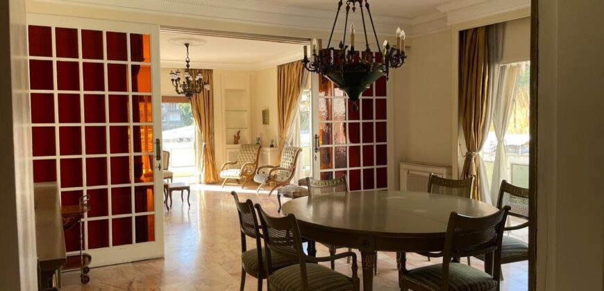 Achrafieh fully furnished spacious apartment 250 sqm for rent #6753