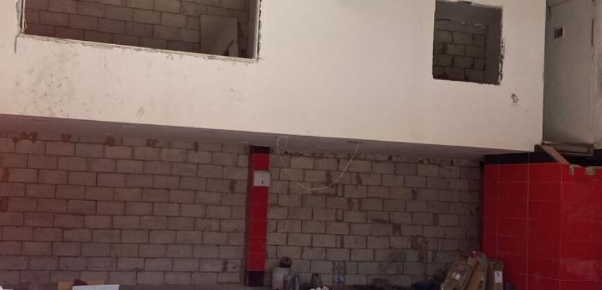 Zahle madinat el sinayia shop two facades for sale Ref # 6772