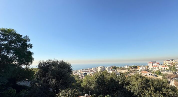 mtayleb fully furnished apartment 200 sqm for rent, sea view #6811