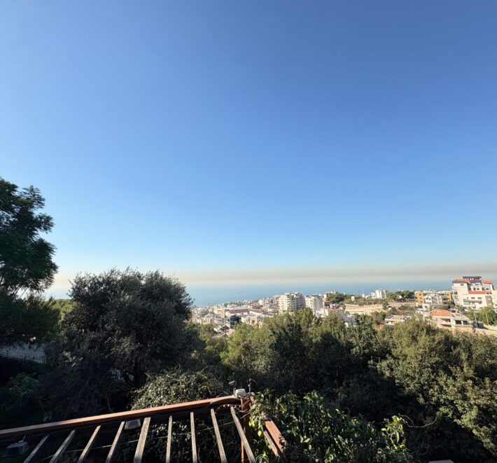 mtayleb fully furnished apartment 200 sqm for rent, sea view #6811