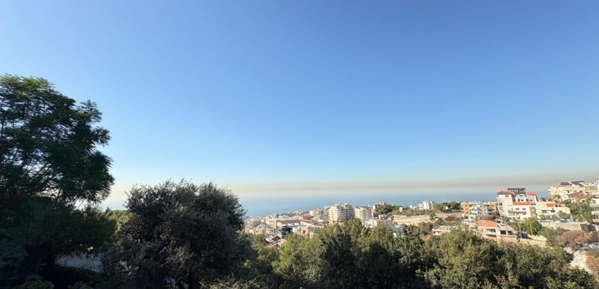 mtayleb fully furnished apartment 200 sqm for rent, sea view #6811