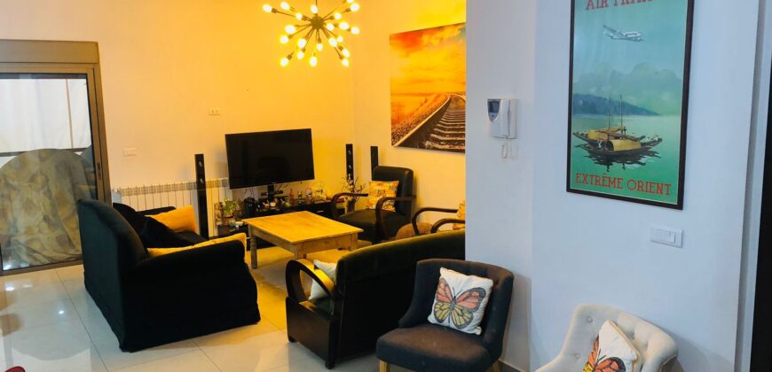 mazraat yachouh fully furnished apartment 100 sqm for sale #6810