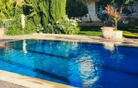 saghbine luxurious villa on a 2800 sqm land overlooking lake Qaraoun #6815