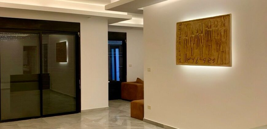 rabweh semi furnished apartment 175 sqm + 120 sqm terrace #6796