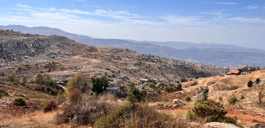 zaarour land 1050 sqm for sale panoramic view #6795