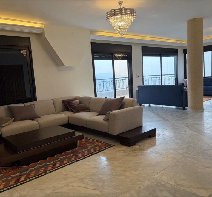 adma roof apartment 300 sqm for rent, sea & mountain view #6785