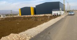 zahle chabrayie tabet industrial land 1089 sqm close to Cascada mall #6824