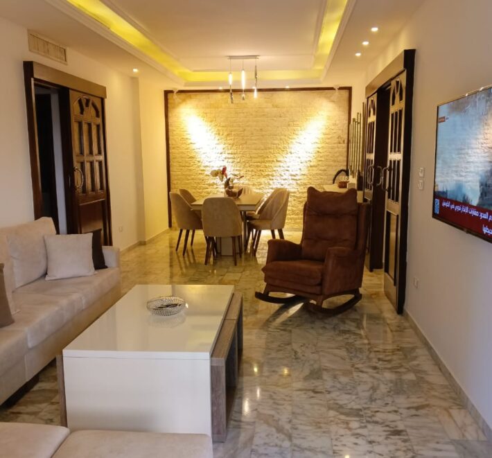 beirut ain el mreisseh fully furnished apartment for rent prime location #6847