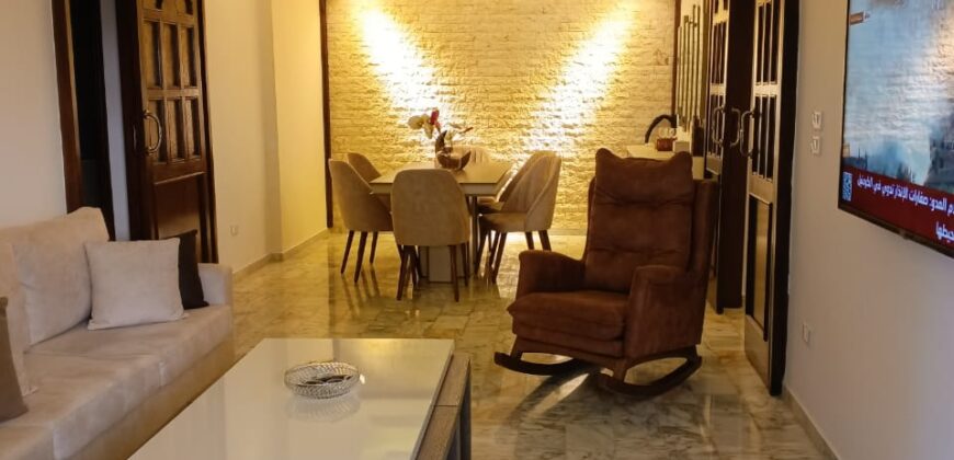beirut ain el mreisseh fully furnished apartment for rent prime location #6847