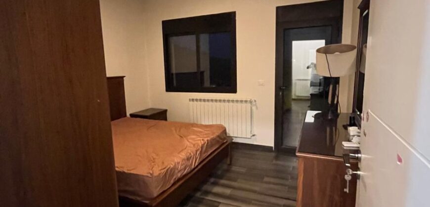 Zahle fully furnished apartment with terrace for rent open view #6866