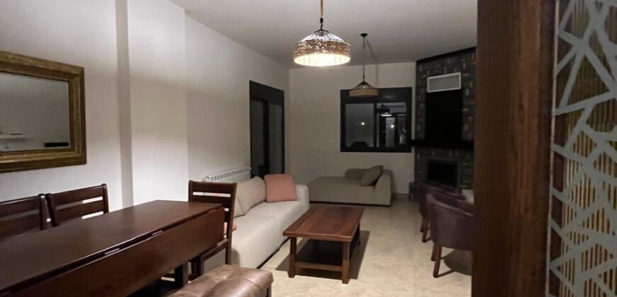 Zahle fully furnished apartment with terrace for rent open view #6866