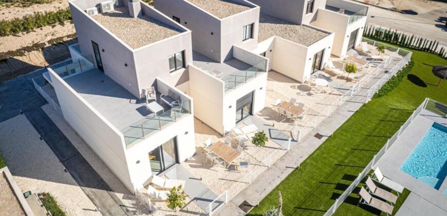 Spain Get your residency! new build townhouses 3 bedrooms SVM751024