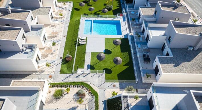 Spain Get your residency! new build townhouses 2 bedrooms SVM751025