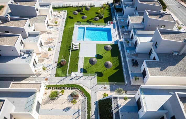 Spain Get your residency! new build townhouses 2 bedrooms SVM751025