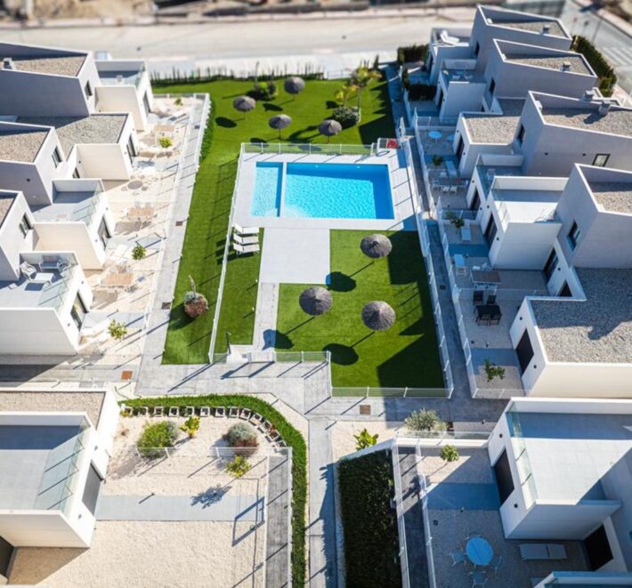 Spain Get your residency! new build townhouses 2 bedrooms SVM751025