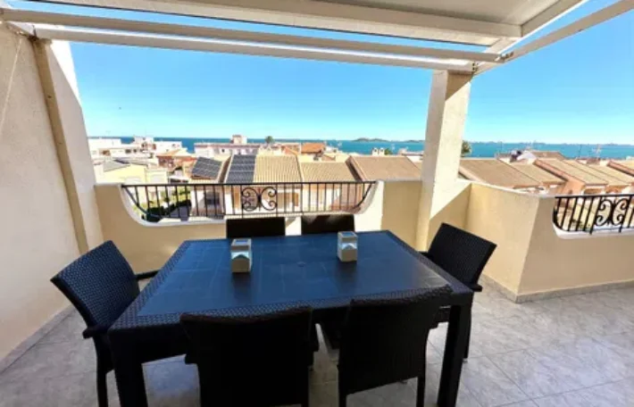 Spain Get your residency! duplex in Los Urrutias with sea view #00160