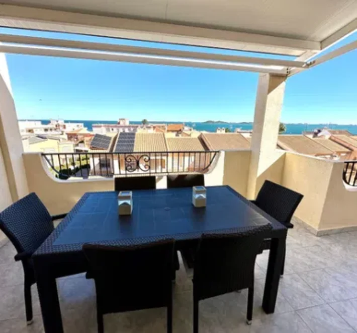 Spain Get your residency! duplex in Los Urrutias with sea view #00160