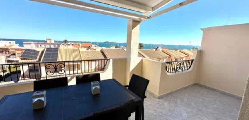 Spain Get your residency! duplex in Los Urrutias with sea view #00160