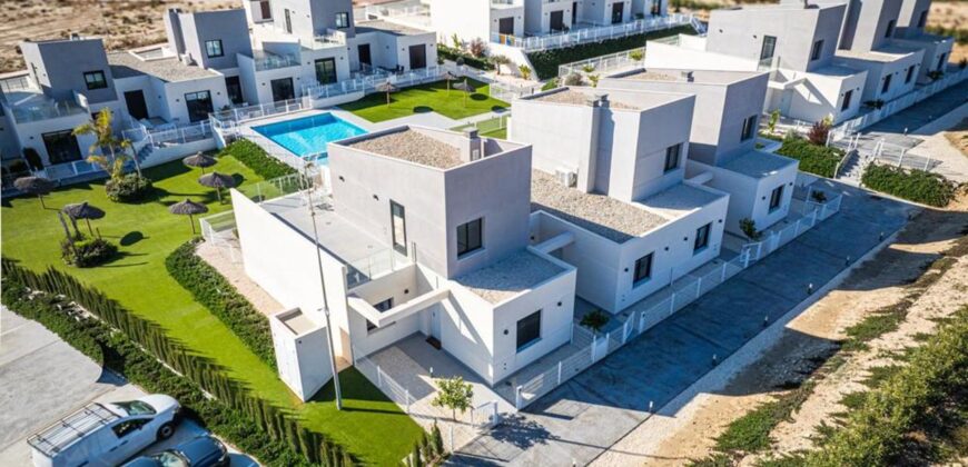 Spain Get your residency! new townhouses in a gated community SVM751027