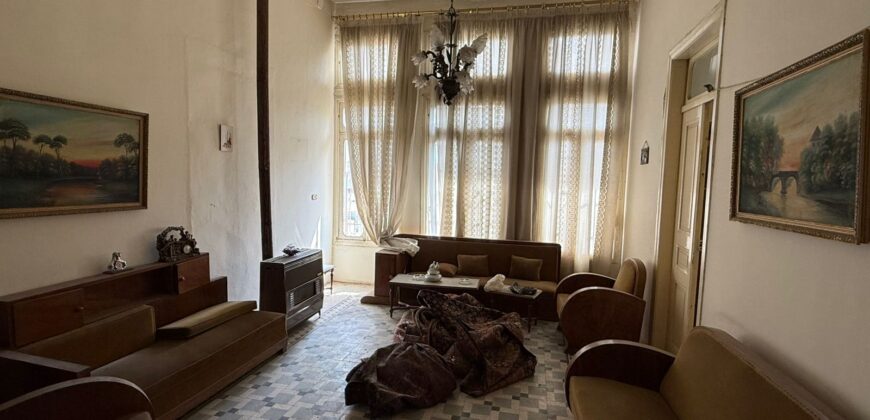 rassieh house with garden for sale, need renovation #6897