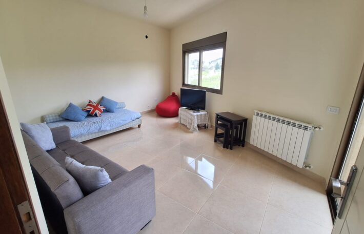 zahle dhour fully furnished apartment 100 sqm for rent #6899