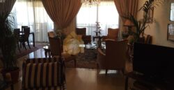 mansourieh fully furnished apartment with open sea view for rent .