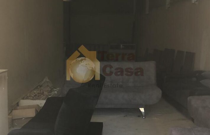zouk mikael shop with warehouse and small apartment prime location