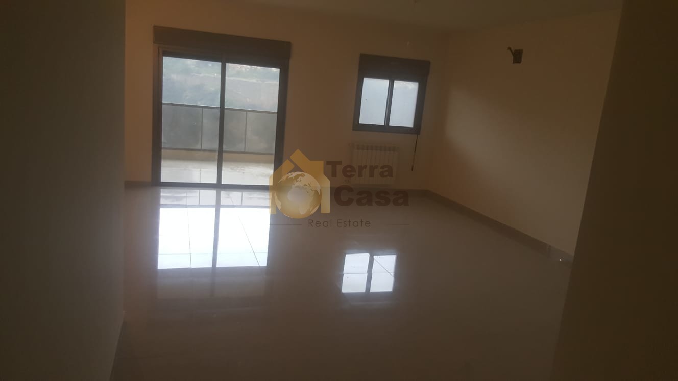 Apartment for sale in Ghazir very hot deal on cash payment only brand new with sea view .