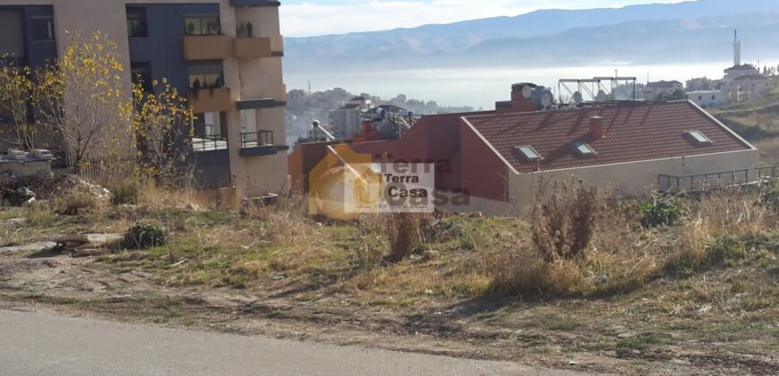 Rassieh land 410 sqm with open view and high coefficient #115