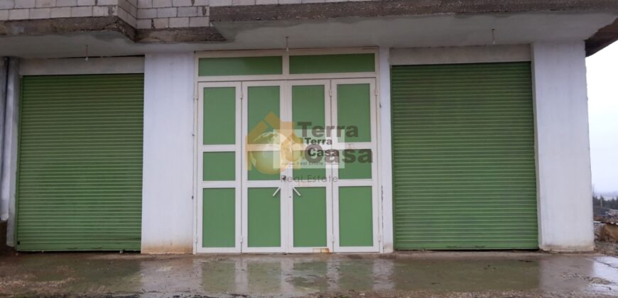 Anna west Bekaa shops for rent in a prime location