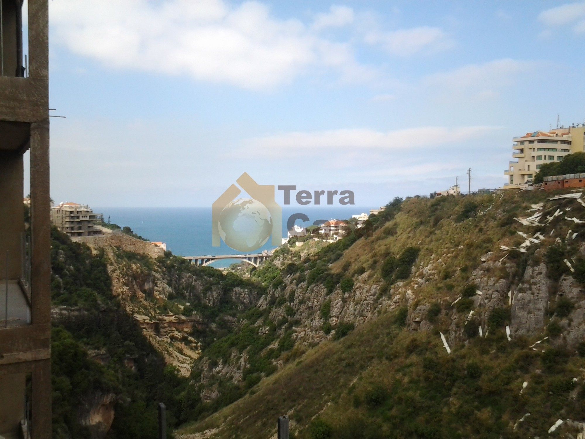 Apartment for rent in Ghazir brand new overlooking the sea .