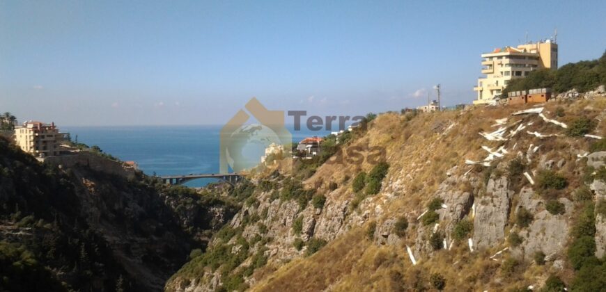 Apartment for rent in Ghazir brand new overlooking the sea .