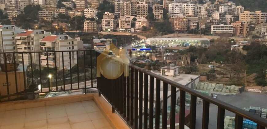 Apartment for rent in mezher fully furnished with open view.