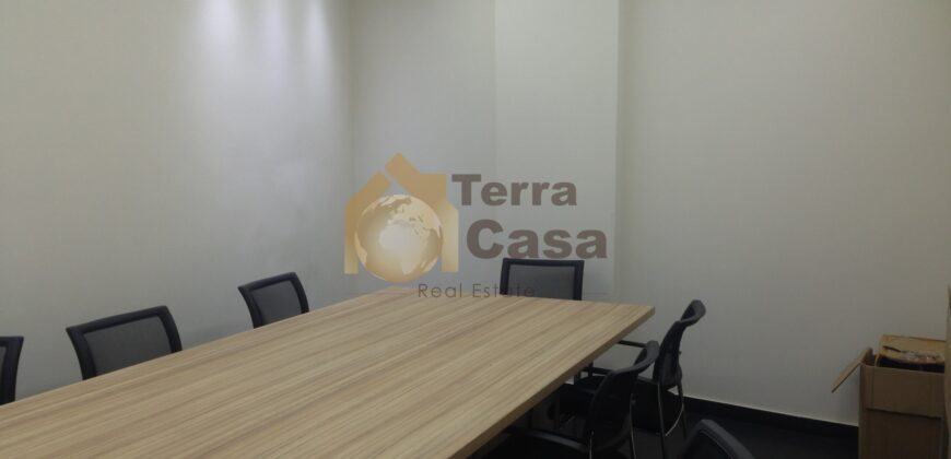 Office for sale in Hazmieh fully decorated banker cheque