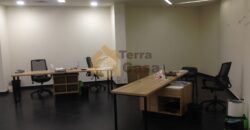 Office for sale in Hazmieh fully decorated banker cheque