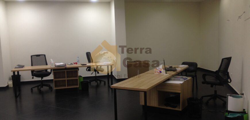 Office for sale in Hazmieh fully decorated banker cheque
