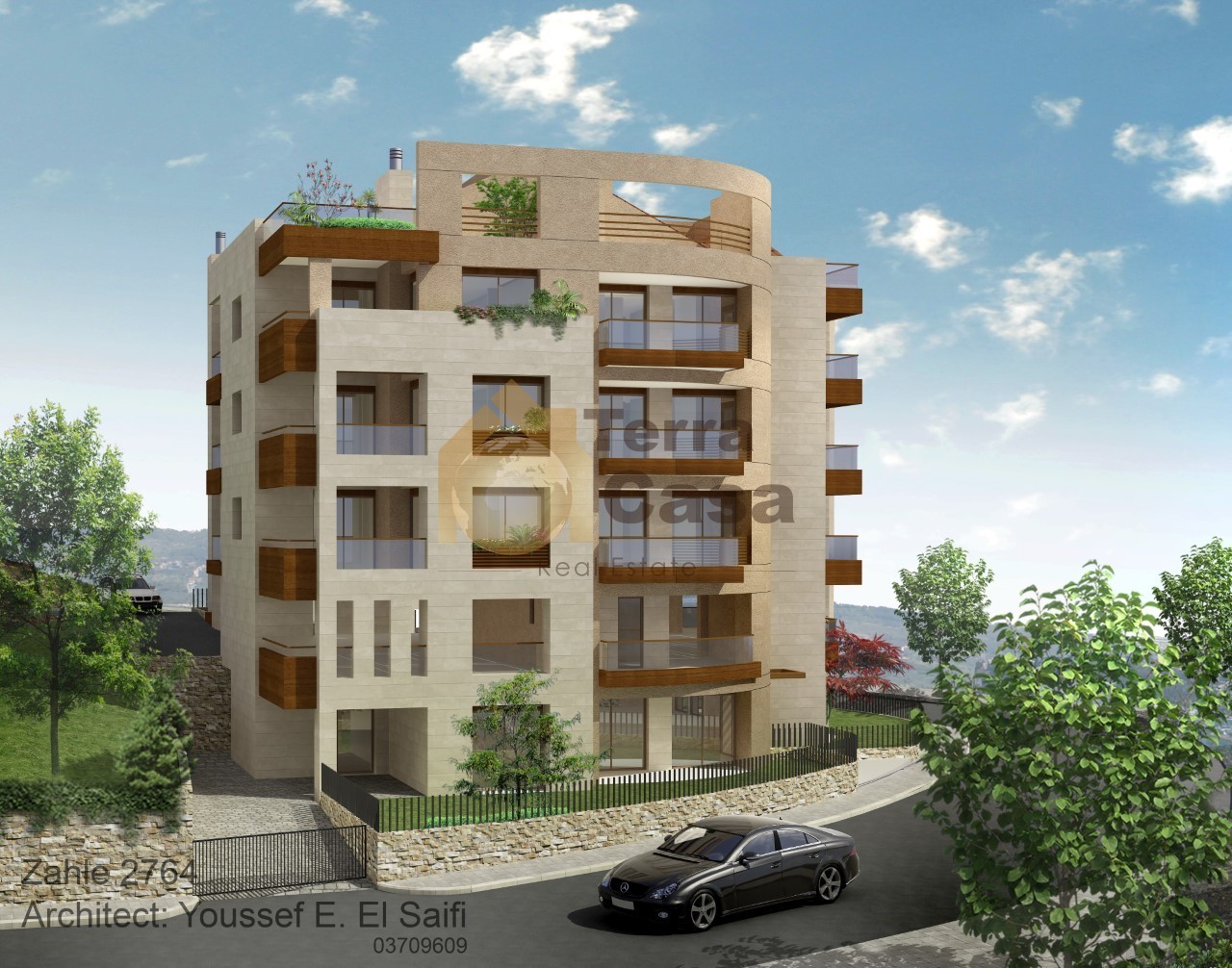 apartment for sale in zahle ksara brand new luxurious finishing Ref# 300