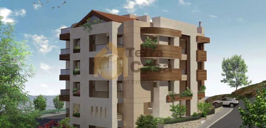 apartment for sale in zahle ksara brand new luxurious finishing Ref# 300