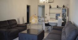 Chalet for sale in Tabarja beach fully decorated .