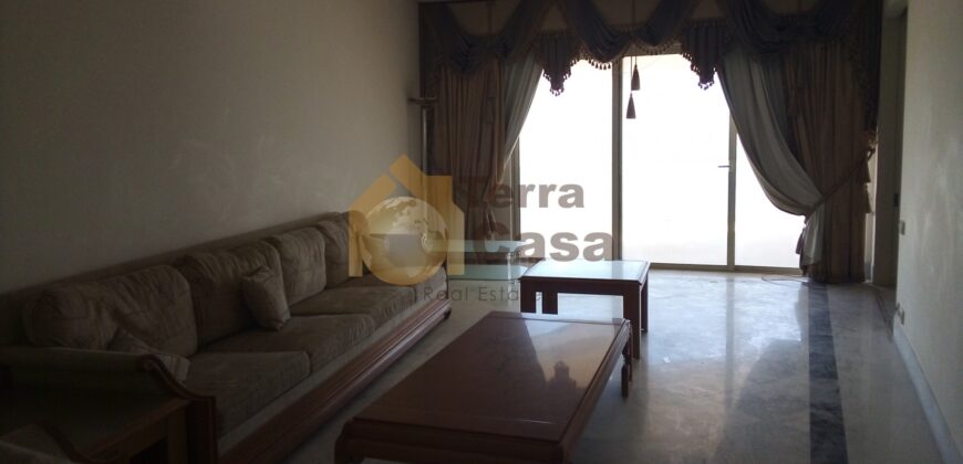 Apartment for rent in ramlet el baida fully furnished with open sea view .