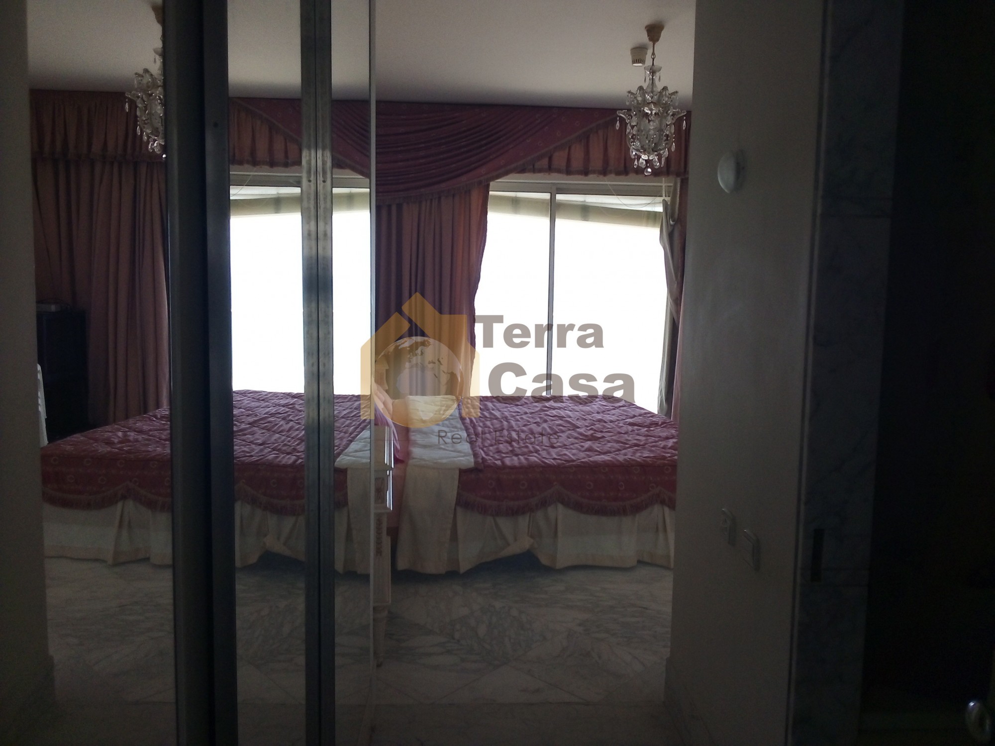 Apartment for rent in ramlet el baida fully furnished with open sea view .
