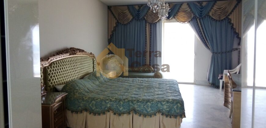 Apartment for rent in ramlet el baida fully furnished with open sea view .